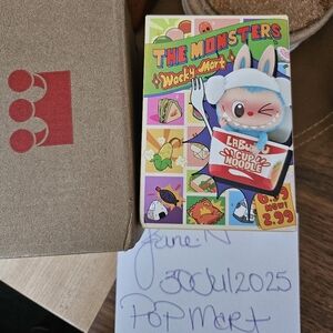 Pop Mart Labubu The Monsters Wacky Mart Tempura Shrimp - Authentic